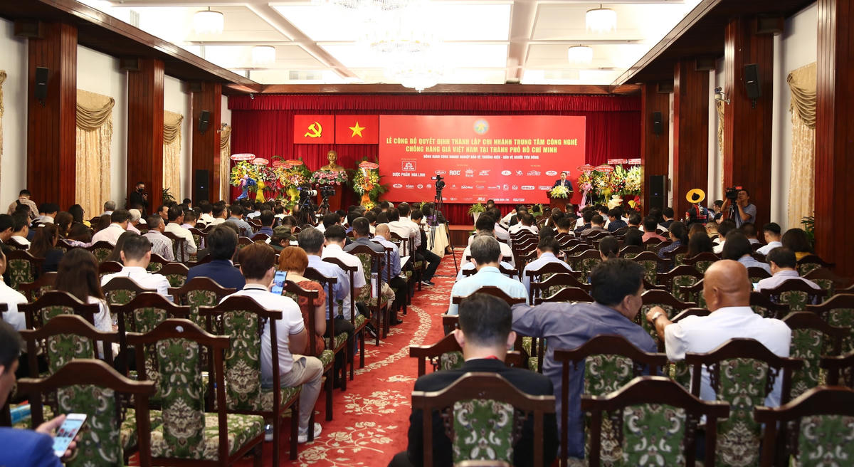 Buổi lễ thành lập trung tâm chống hàng giả.
