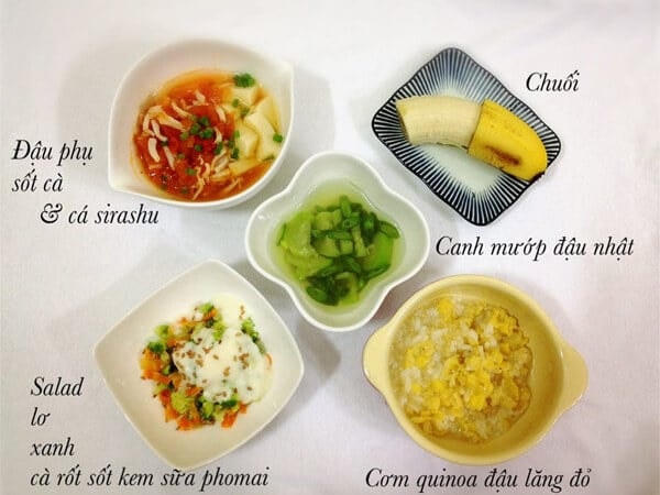  Đảm bảo khẩu phần ăn hàng ngày với các món ăn hợp khẩu vị trẻ