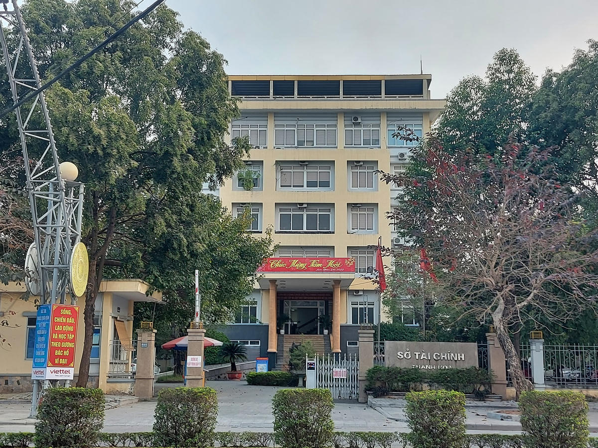 Sở Tài chính Thanh Hoá.
