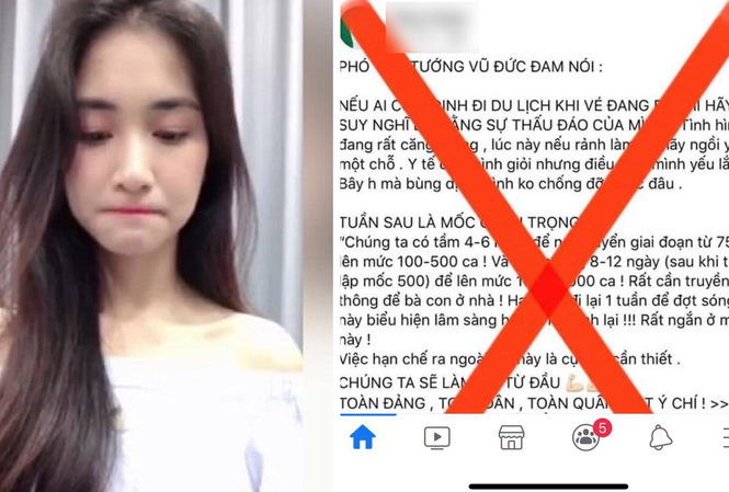 Ca sĩ Hòa Minzy bị xử phạt 7,5 triệu đồng vì chia sẻ phát ngôn giả mạo Phó Thủ tướng.