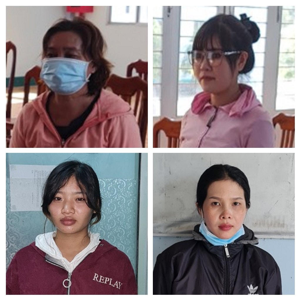 Cơ quan CSĐT Công an huyện Chợ Mới đã khởi tố bị can gồm: Hà Thị Chi Linh, Nguyễn Thị Trinh, Huỳnh Thị Tiểu Lam  và Nguyễn Thị Tuyết Mai về tội "Chống người thi hành công vụ".