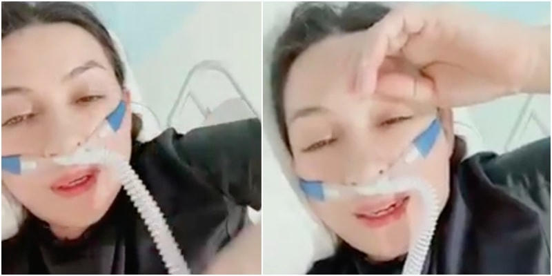 Hình ảnh cuối cùng của nghệ sĩ Phi Nhung trên giường bệnh.