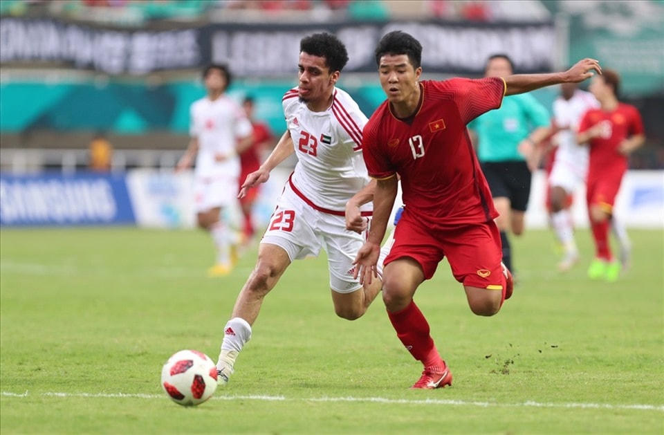 U23 Việt Nam 2 lần chạm trán U23 UAE tại vòng chung kết U23 Châu Á 2016, 2020. Ảnh: Đ.Đ.
