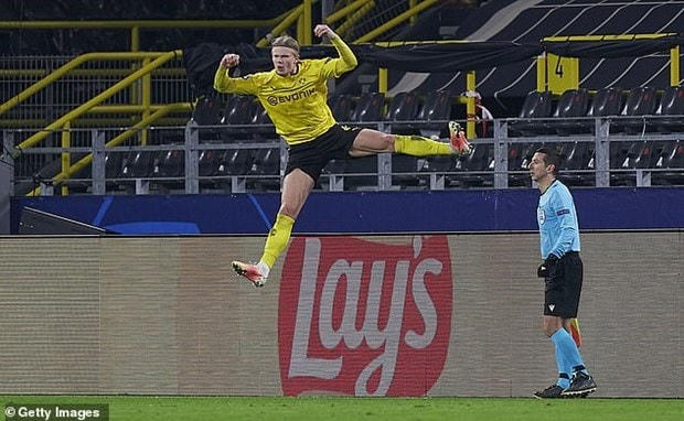 Haaland đã ghi được 4 bàn vào lưới Sevilla sau hai lượt trận. (Nguồn: Getty Images).