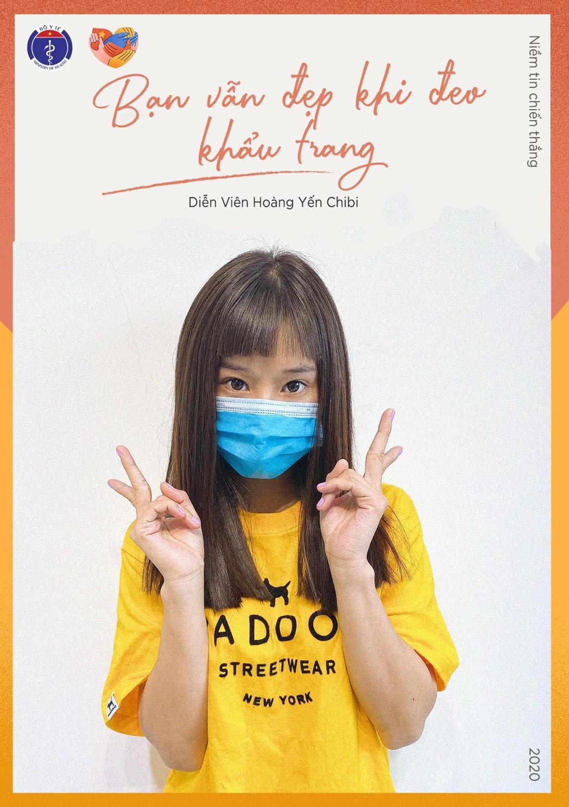 ‘Bạn vẫn đẹp khi đeo khẩu trang’