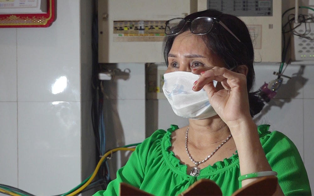 Đối tượng Nguyễn Thị Kim Huy bị khởi tố tội “Tổ chức cho người khác xuất cảnh trái phép”.