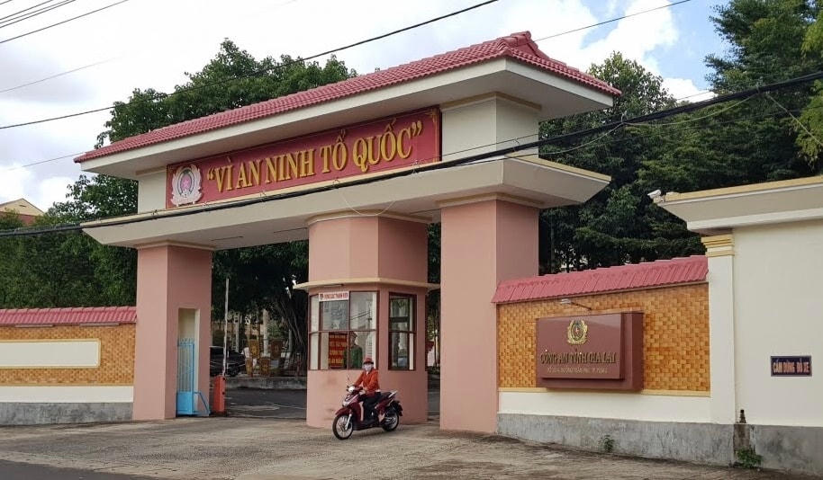 Trụ sở Công an tỉnh Gia Lai.