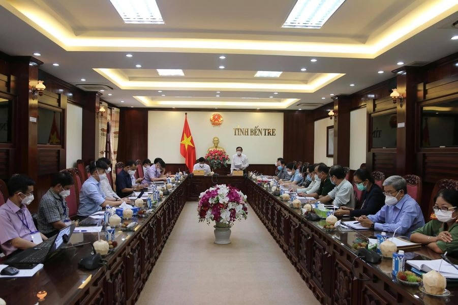 Đoàn công tác Bộ Y tế làm việc tại tỉnh Bến Tre