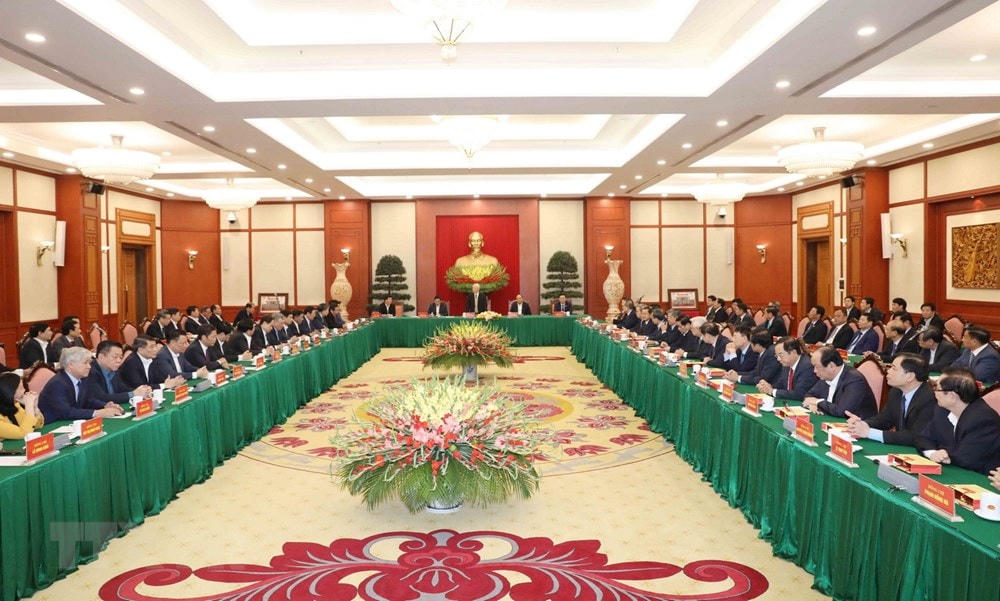 Quang cảnh buổi gặp mặt. Ảnh: Phương Hoa/TTXVN.