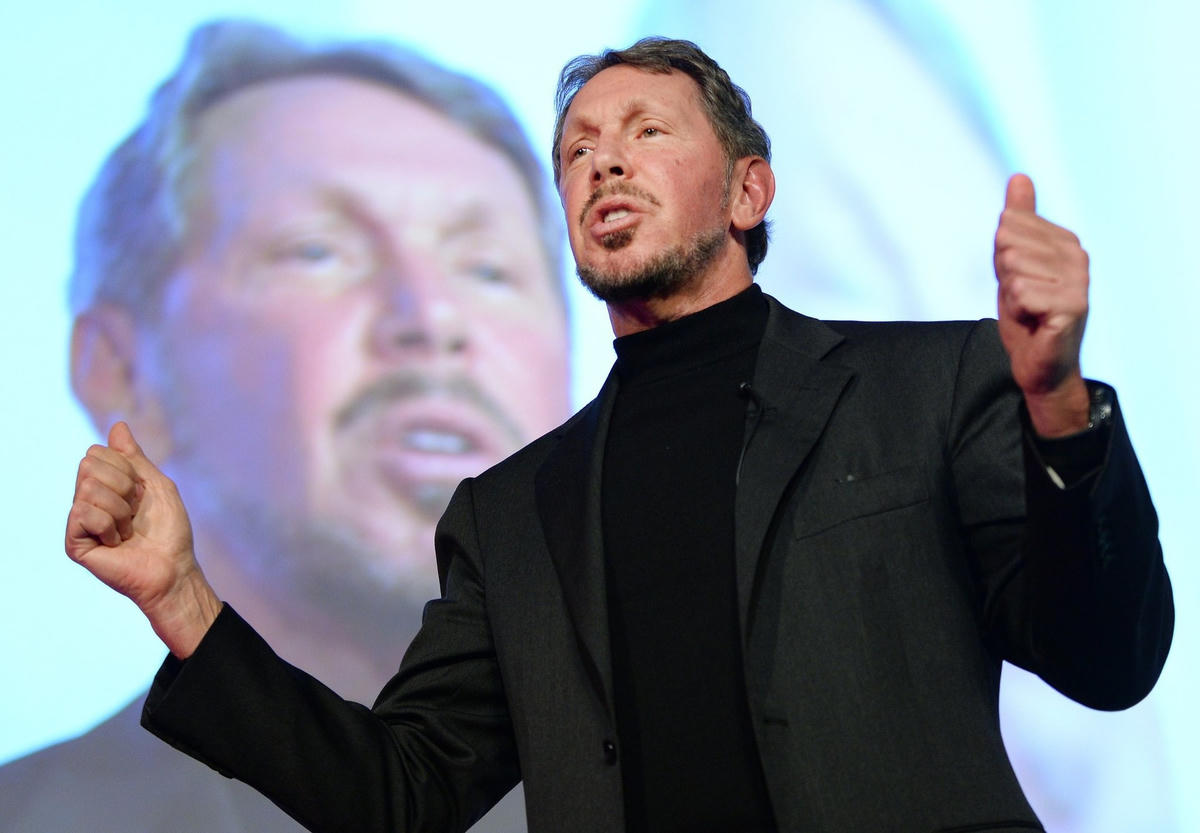 Larry Ellison là chủ tịch, giám đốc công nghệ và đồng sáng lập của tập đoàn phần mềm Oracle, nơi ông nắm giữ khoảng 35,4% cổ phần (Ảnh: Getty Images).