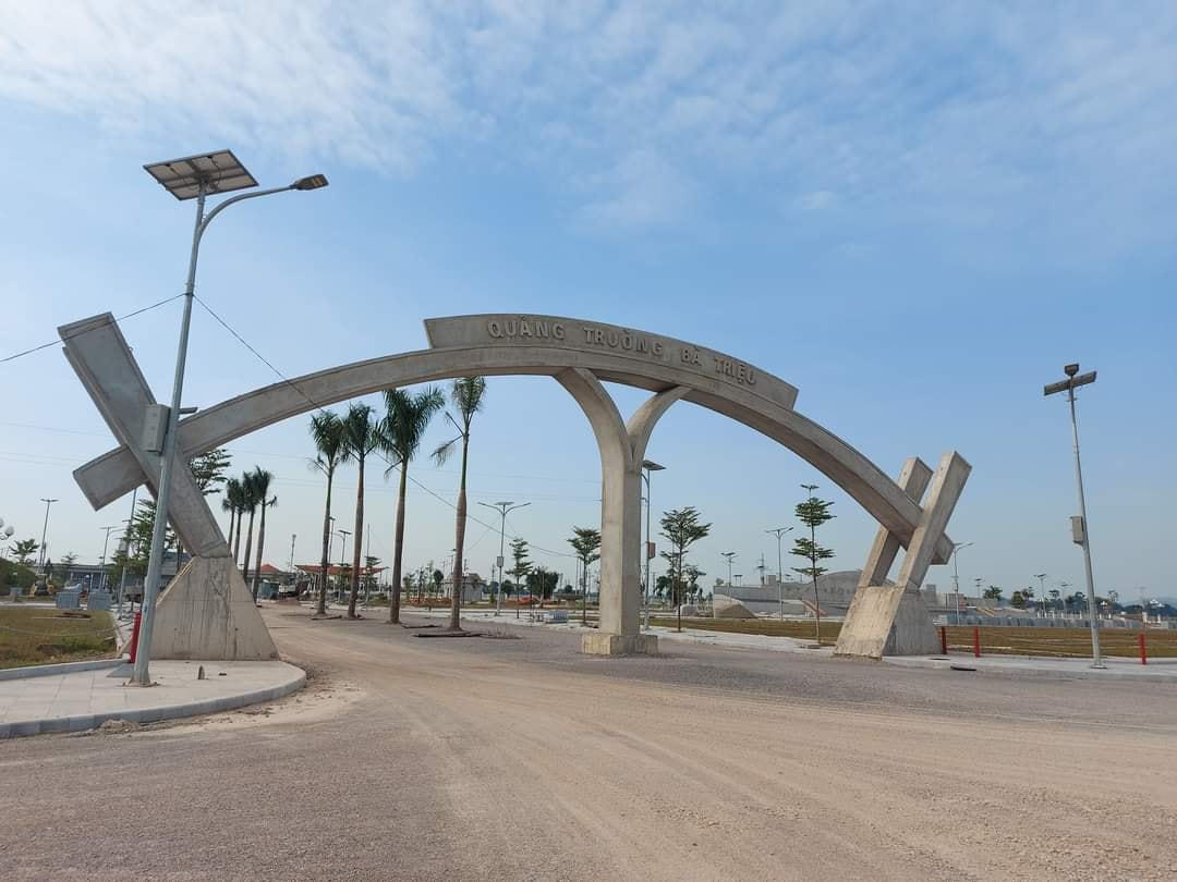 Khu công viên quảng trường trung tâm huyện Yên Định là 1 trong 2 dự án có sai phạm trong việc đề bù GPMB.