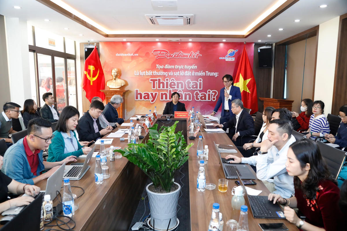 Quang cảnh buổi Tọa đàm. Ảnh: Quang Vinh.