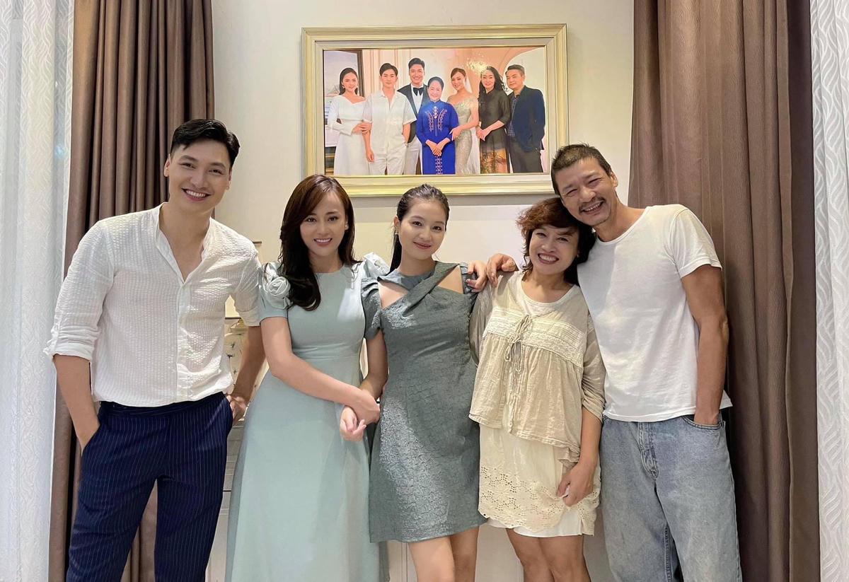 Phương Oanh thừa nhận vai diễn Phương Nam là cơ hội để nữ diễn viên trau dồi khả năng diễn xuất. Ảnh: FBNV.