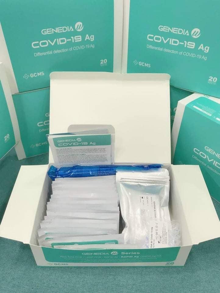 Đủ loại kit test Covid-19 được rao bán trên mạng xã hội