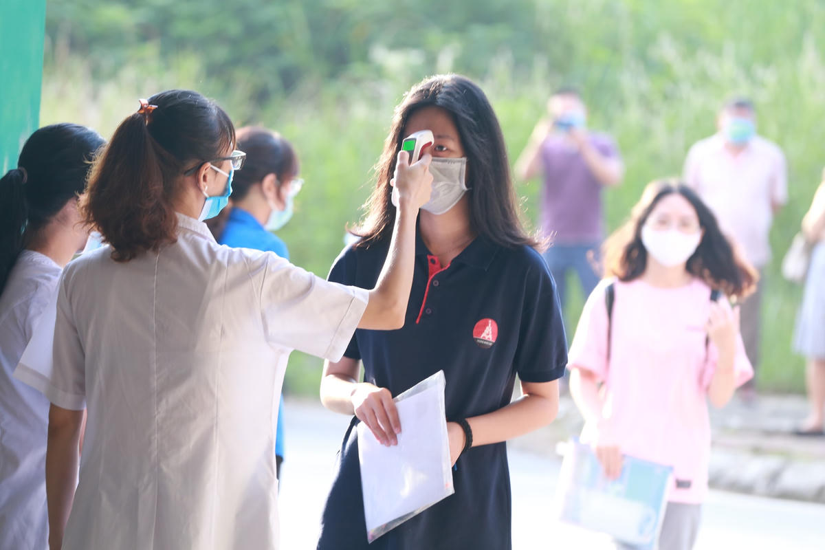 Thí sinh dự thi tốt nghiệp THPT đợt 1 năm 2020.