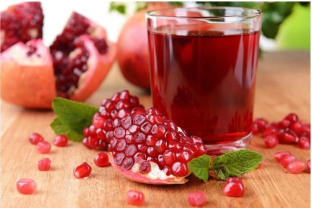 Nước ép lựu chứa hàm lượng chất chống oxy hóa cao hơn hầu hết các loại nước trái cây khác.