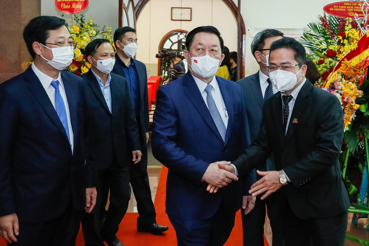 Bí thư Trung ương Đảng, Trưởng ban Tuyên giáo Trung ương Nguyễn Trọng Nghĩa.