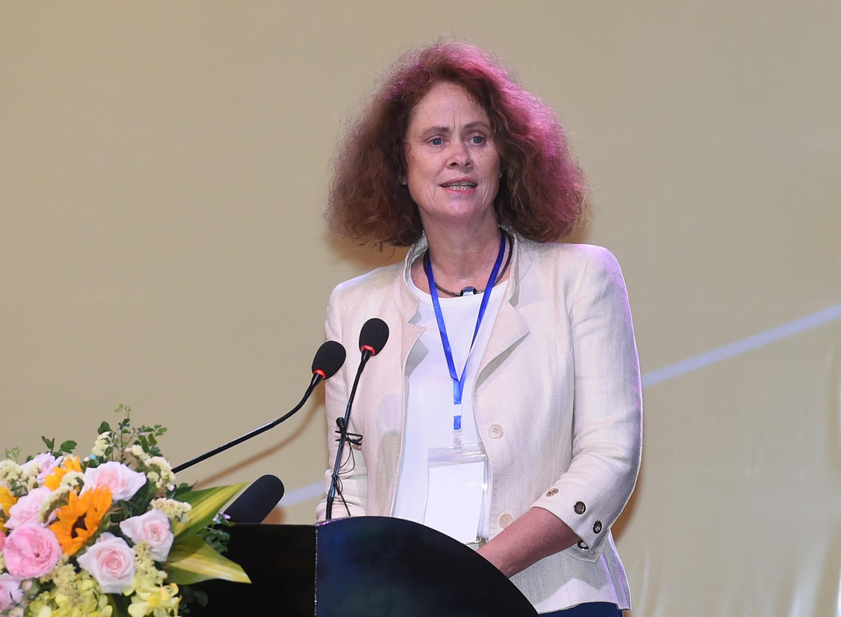  Bà Carolyn Turk, Giám đốc Ngân hàng thế giới (WB) tại Việt Nam, ảnh BTC cung cấp.