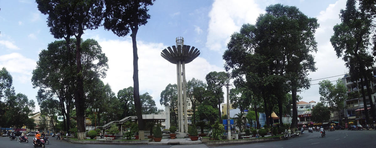 Khu vực hồ Con Rùa (TP HCM).