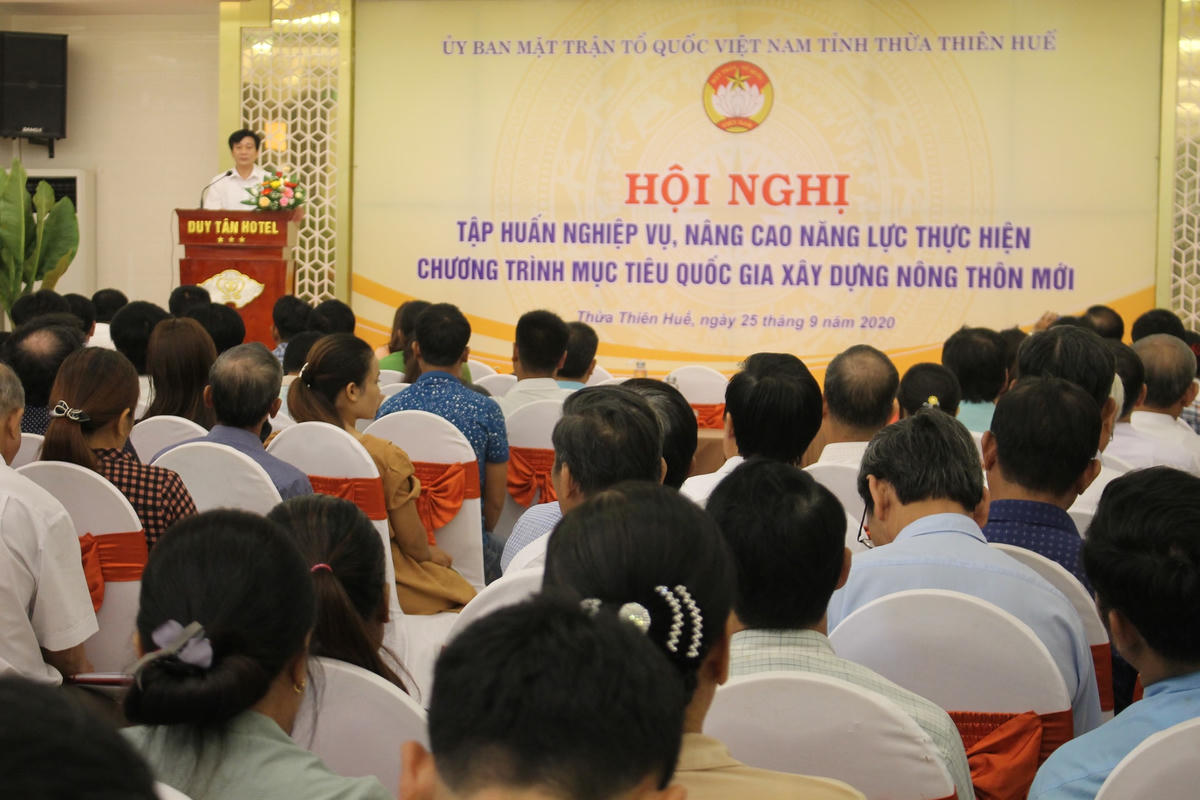 Quang cảnh lớp Tập huấn.