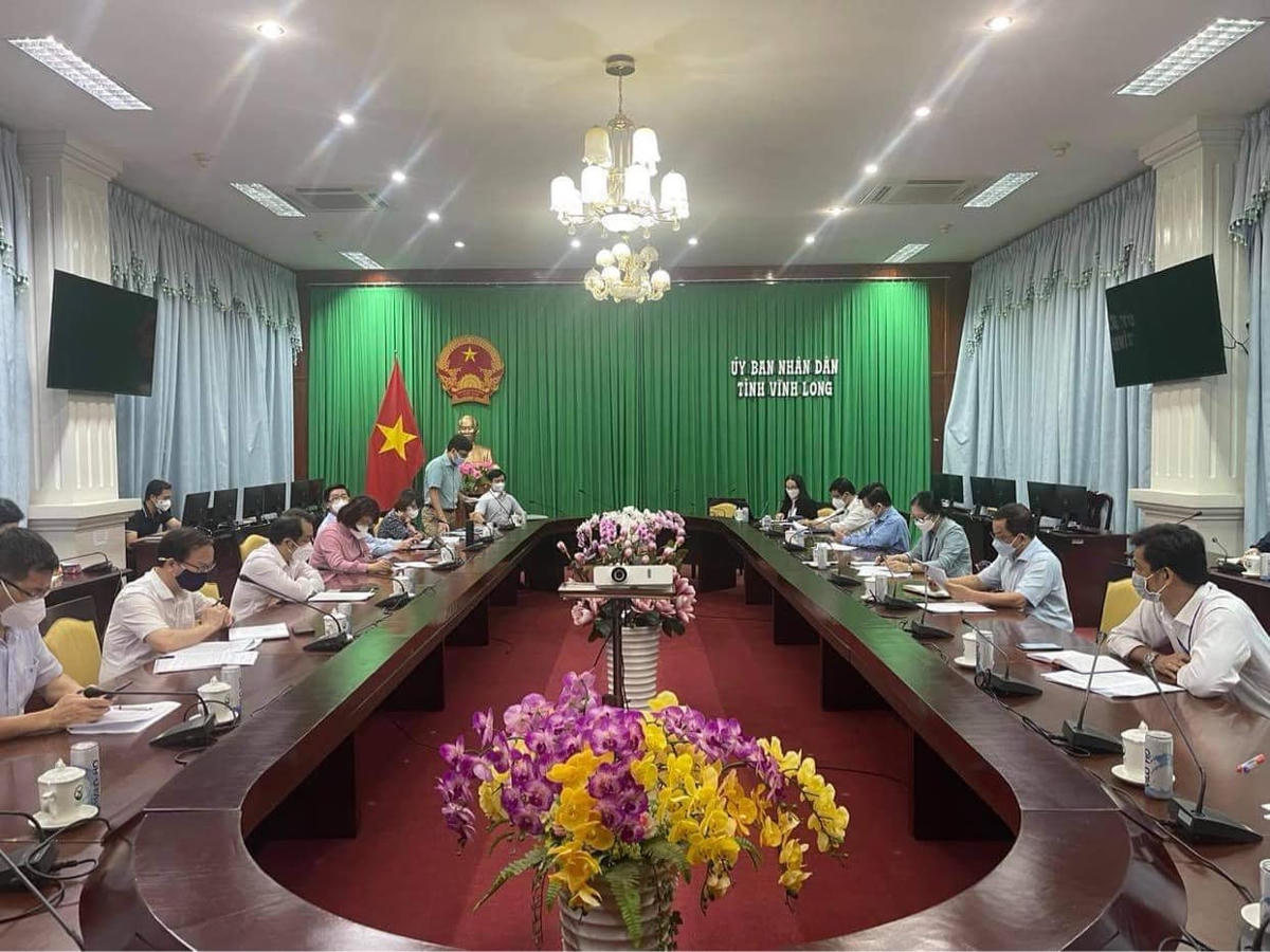 Toàn cảnh cuộc làm việc. Ảnh: Tuấn Dũng.