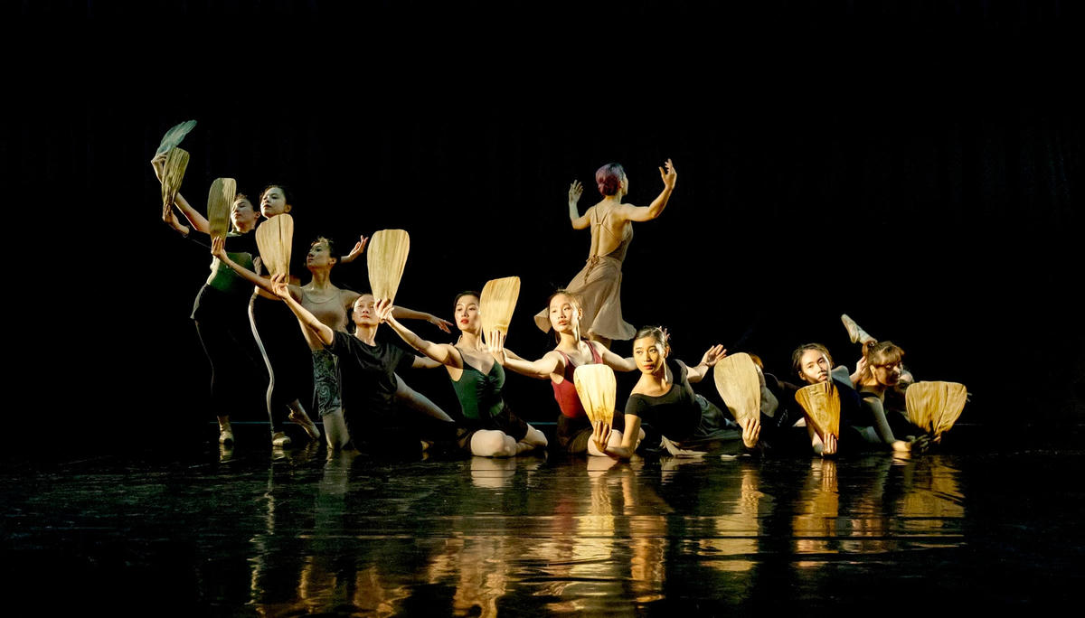 Một cảnh trong vở ballet “Kiều”.  