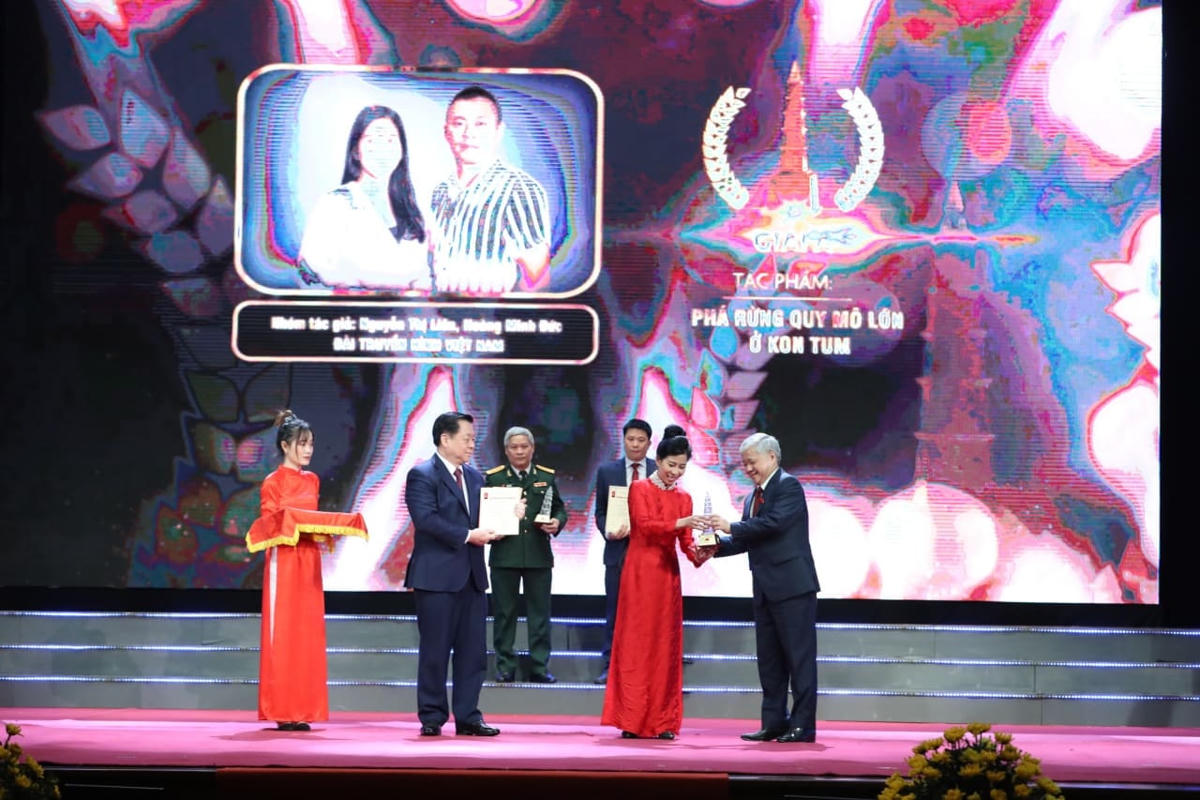 Báo Đại Đoàn Kết nhận giải C Giải báo chí Quốc gia lần thứ XV