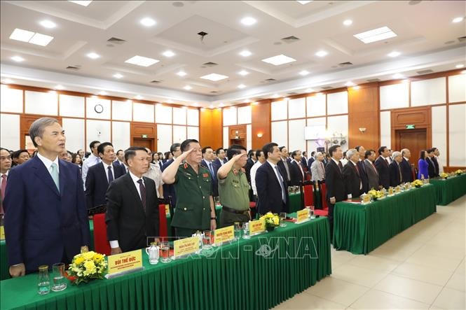 Các đại biểu dự lễ kỷ niệm. Ảnh: TTXVN.