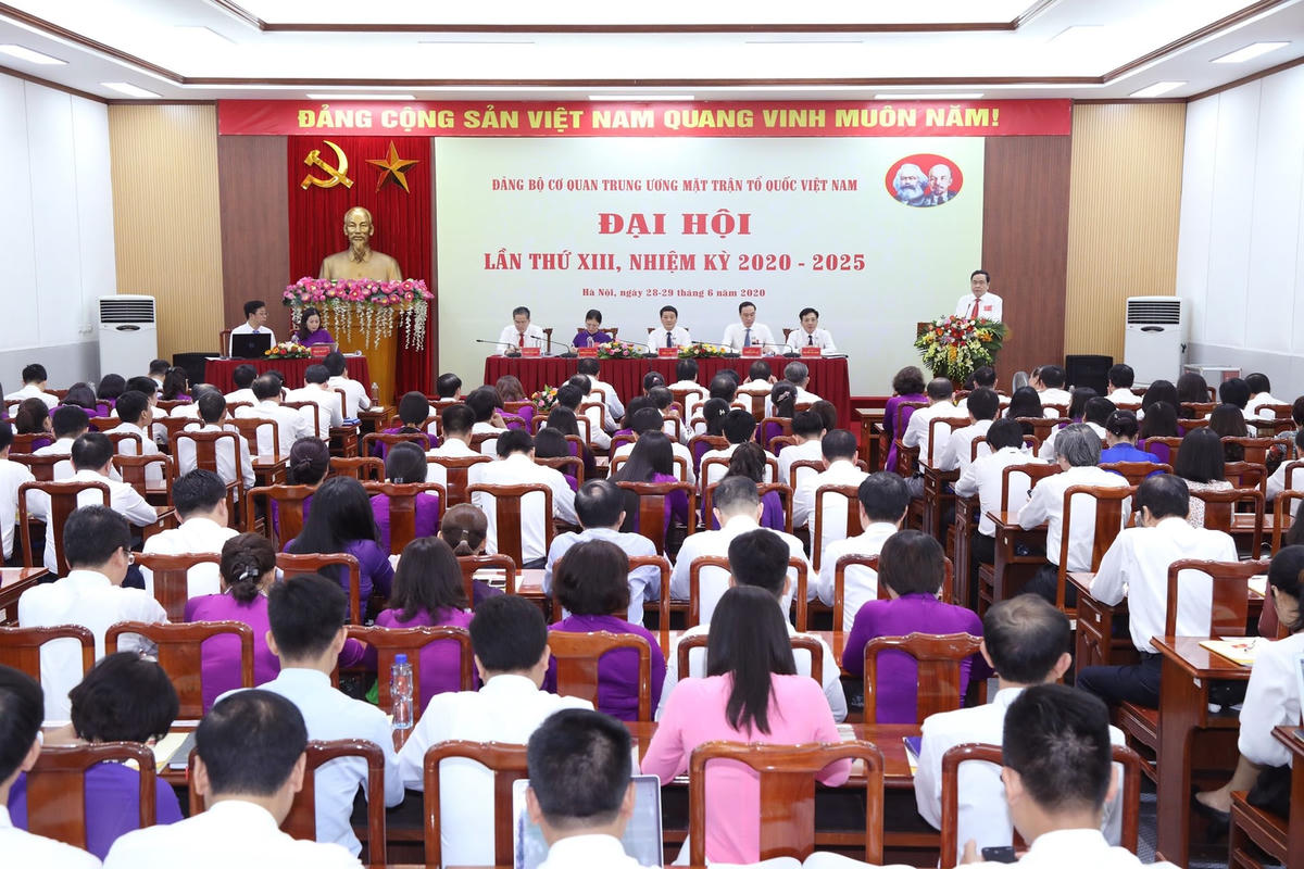 Toàn cảnh Đại hội. 