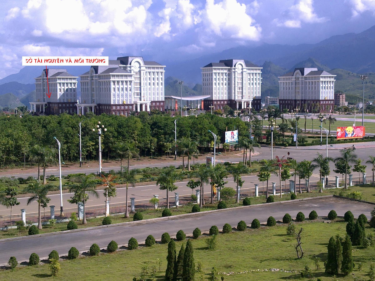 Trụ sở Sở Tài nguyên và Môi trường tỉnh Lai Châu.