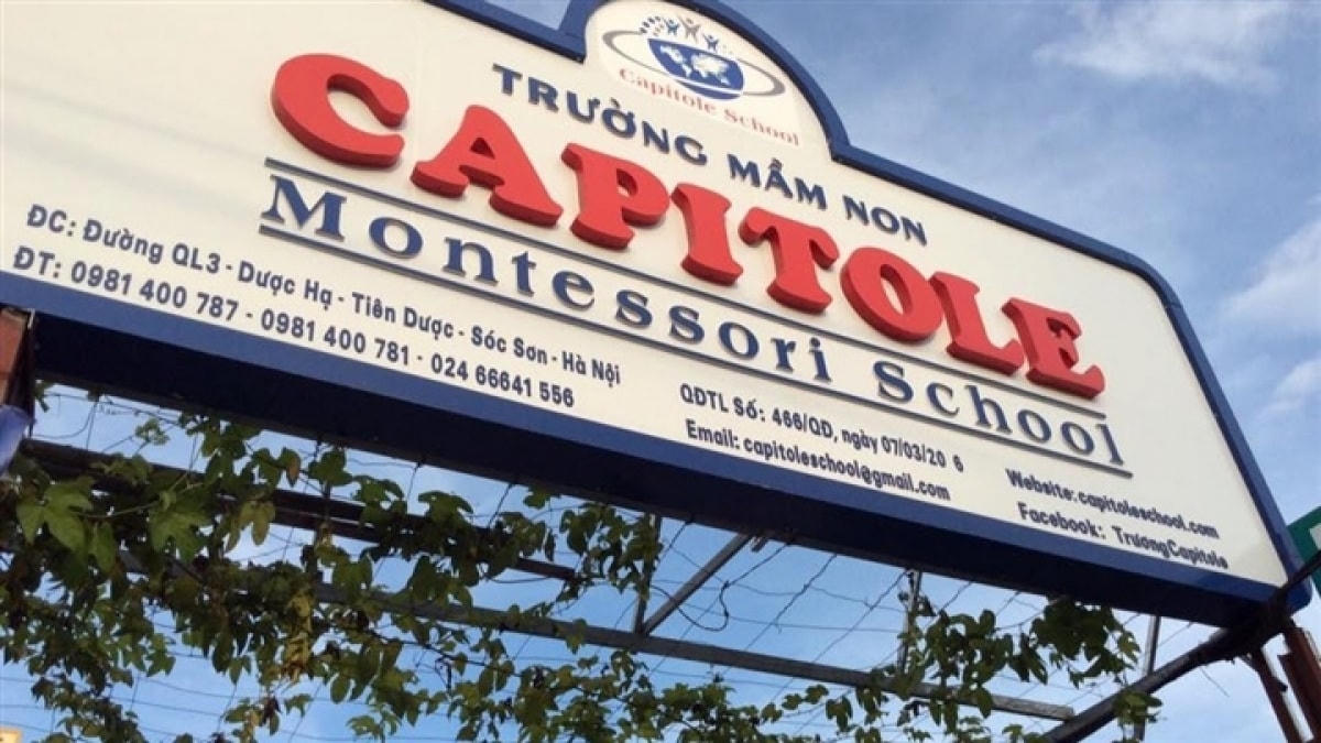 Trường liên cấp Capitole bị xử phạt 30 triệu đồng vì mở cổng trường đón học sinh đi học trực tiếp khi chưa được phép.