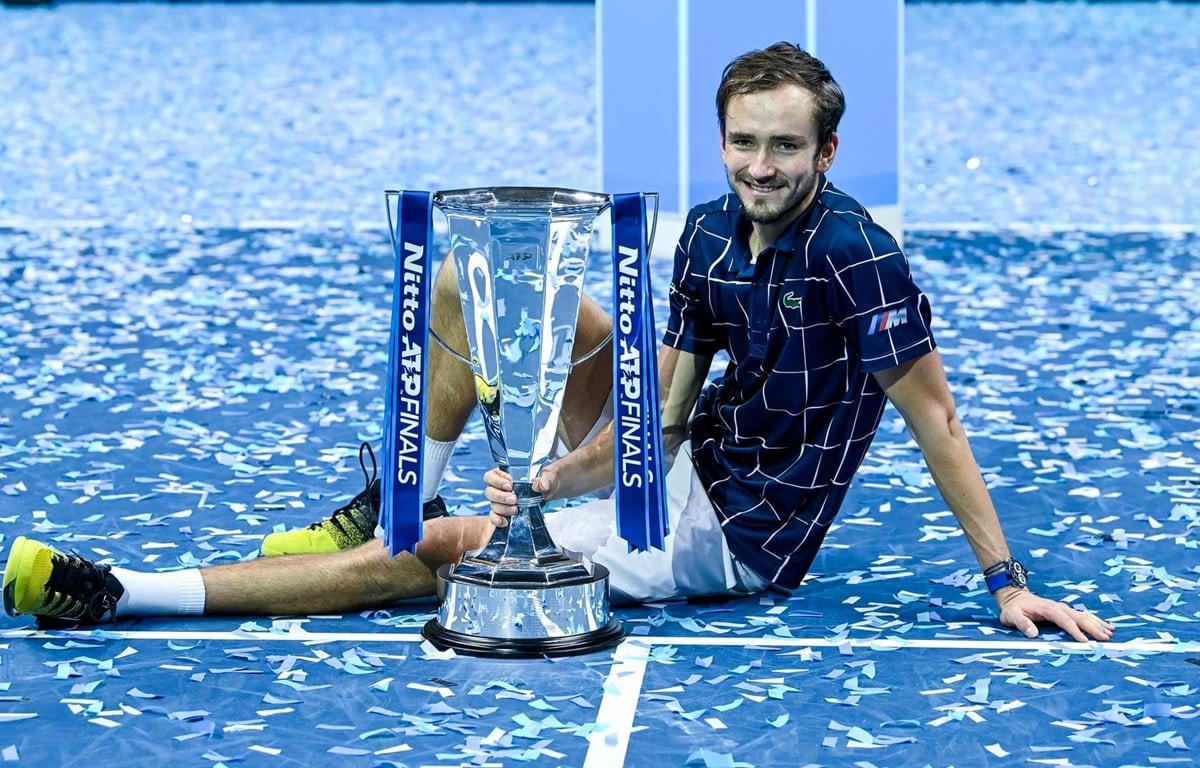 Daniil Medvedev vô địch ATP Finals 2020. (Nguồn: Getty Images).
