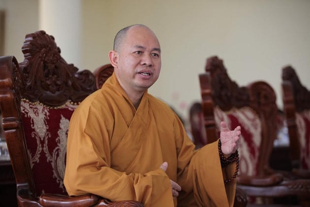 Thượng tọa Thích Đức Thiện.