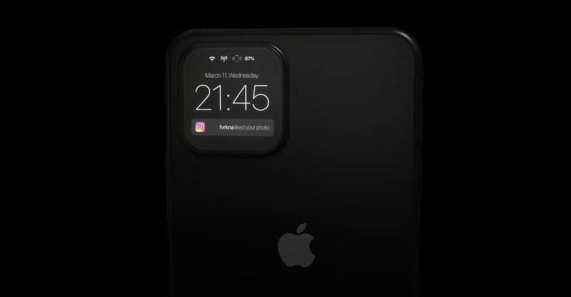 iPhone 12 sẽ có cụm camera sau thành màn hình phụ