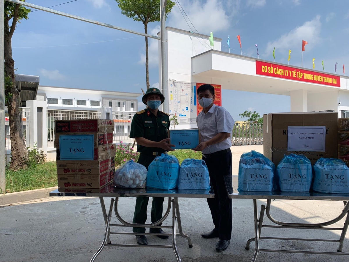Thanh Oai, Hà Nội: Những bữa ăn ấm áp trong khu cách ly y tế tập trung của huyện