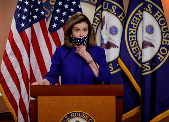 Chủ tịch Hạ viện Hoa Kỳ Nancy Pelosi. Ảnh: Reuters.