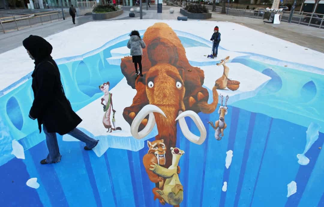 Edgar Muller là tác giả của tác phẩm “Kỷ băng hà 3” này.  