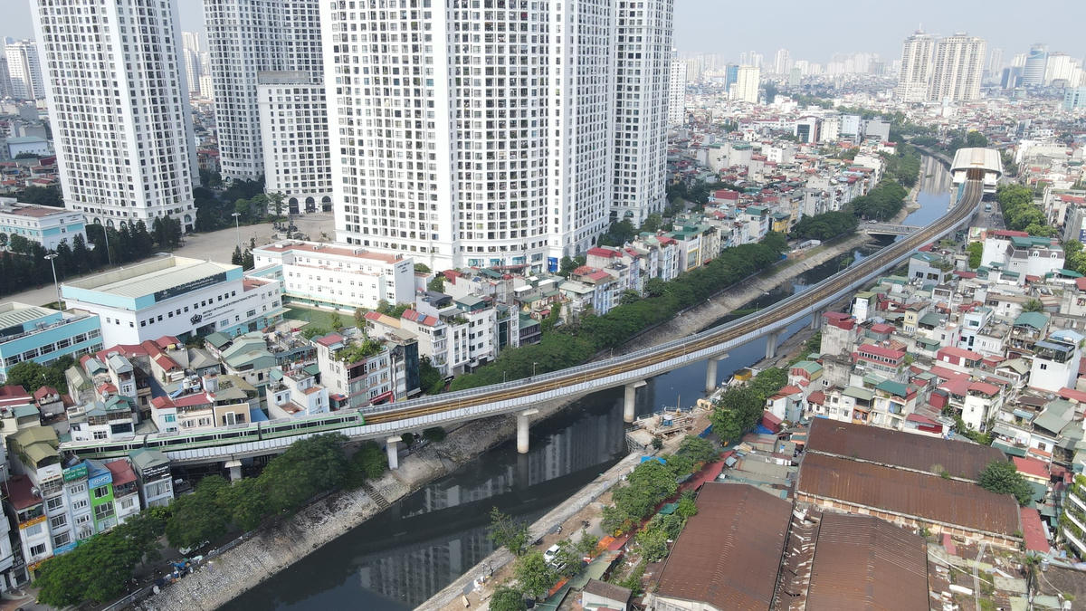 Cận cảnh Tuyến đường sắt Cát Linh - Hà Đông trước ngày khai thác thương mại