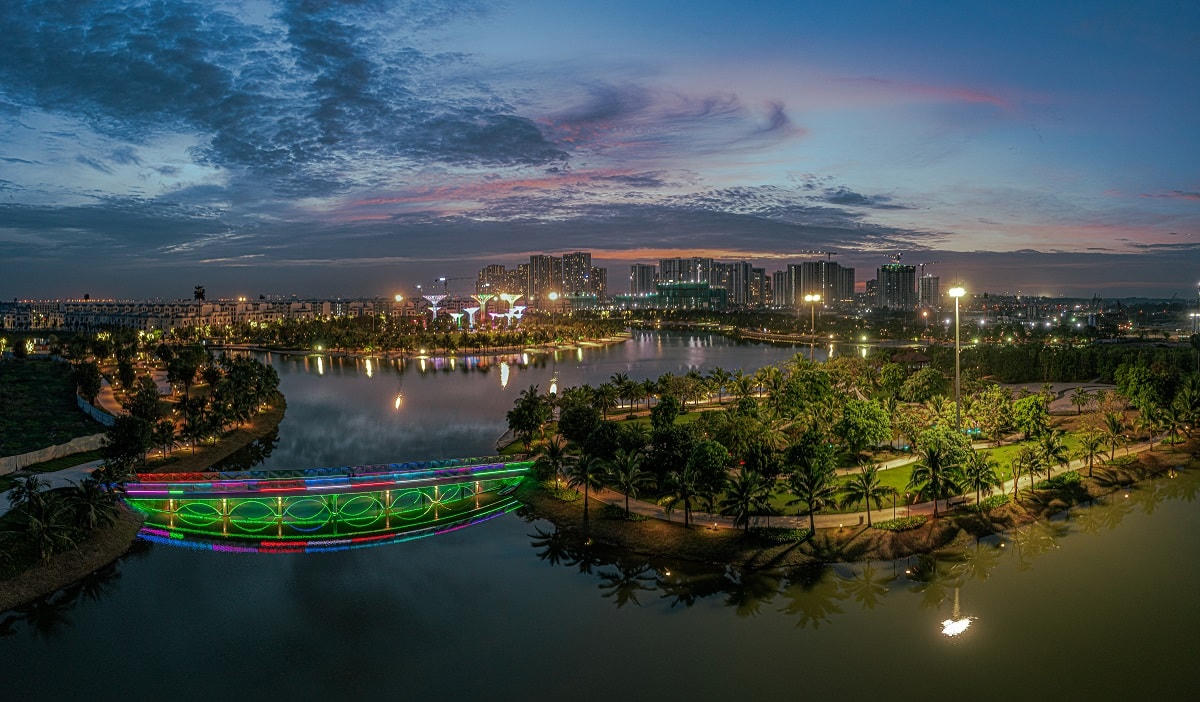 Đại đô thị Vinhomes Grand Park được vận hành bằng công nghệ thông minh.