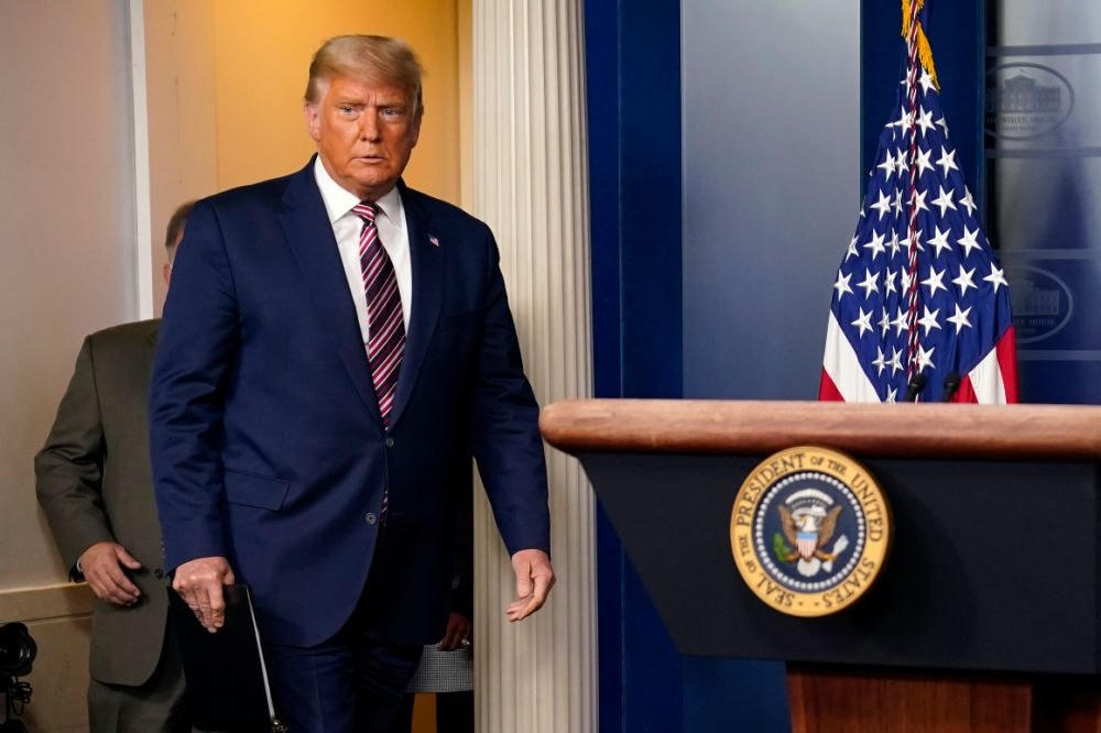 Đương kim Tổng thống Mỹ Donald Trump. Ảnh: Politico.