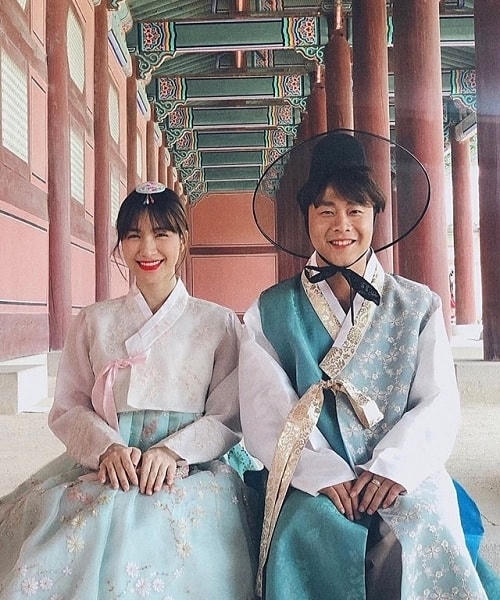 Hòa Minzy từng trải qua nhiều sóng gió trong chuyện tình cảm trước khi đến với Minh Hải.