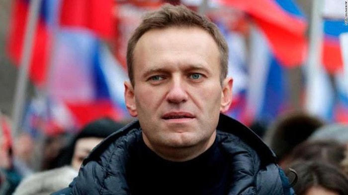 Chính trị gia đối lập của Nga Alexei Navalny. Ảnh: CNN.