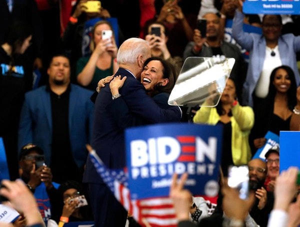 Ông Joe Biden và bà Harris sẽ làm chủ Nhà Trắng từ ngày 3/1/2021.