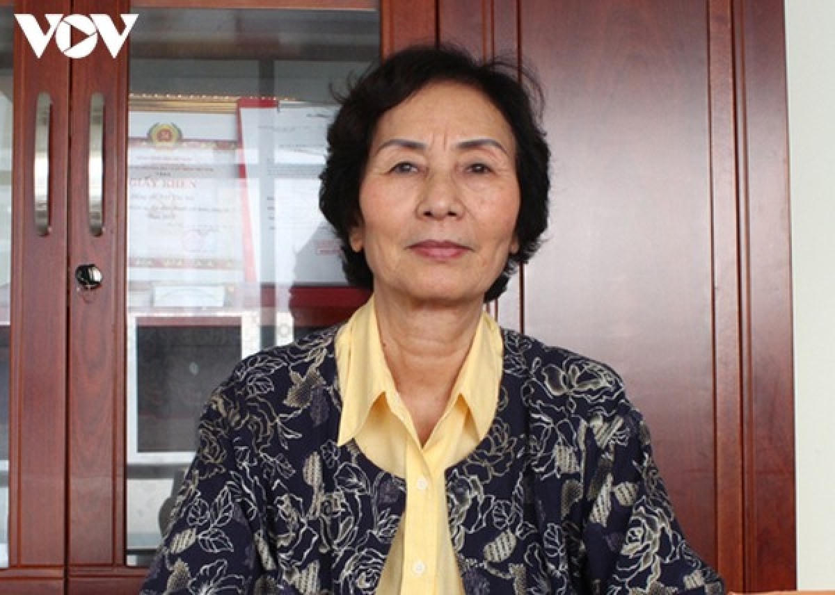   PGS TS Bùi Thị An - Viện trưởng Viện Tài nguyên môi trường phát triển cộng đồng.
