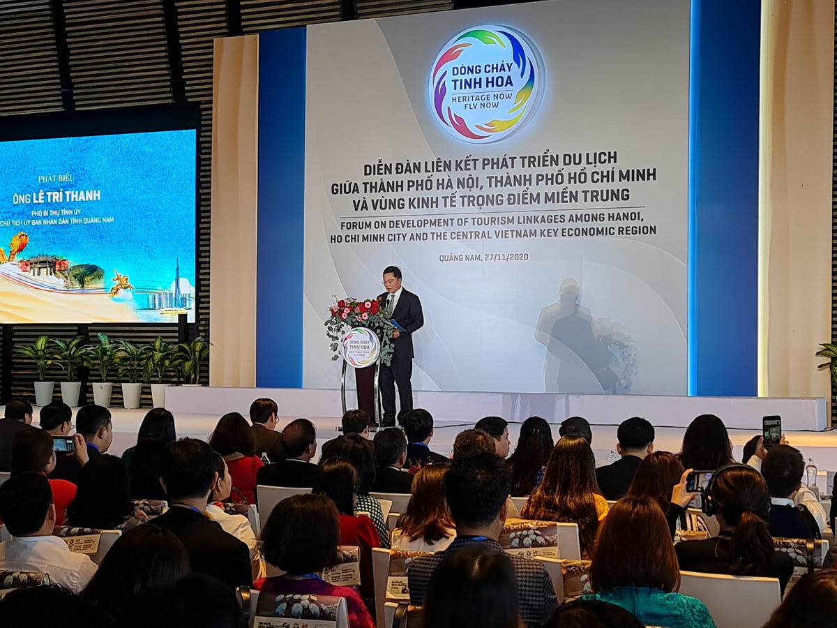Quang cảnh Diễn đàn phát triển du lịch.