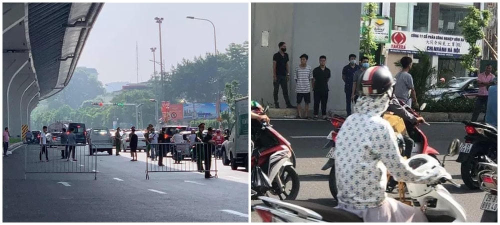 Cơ quan chức năng dựng lại hiện trường vụ việc.