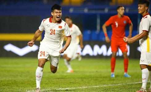 Ngọc Thắng cũng đã lập công cho U23 Việt Nam.