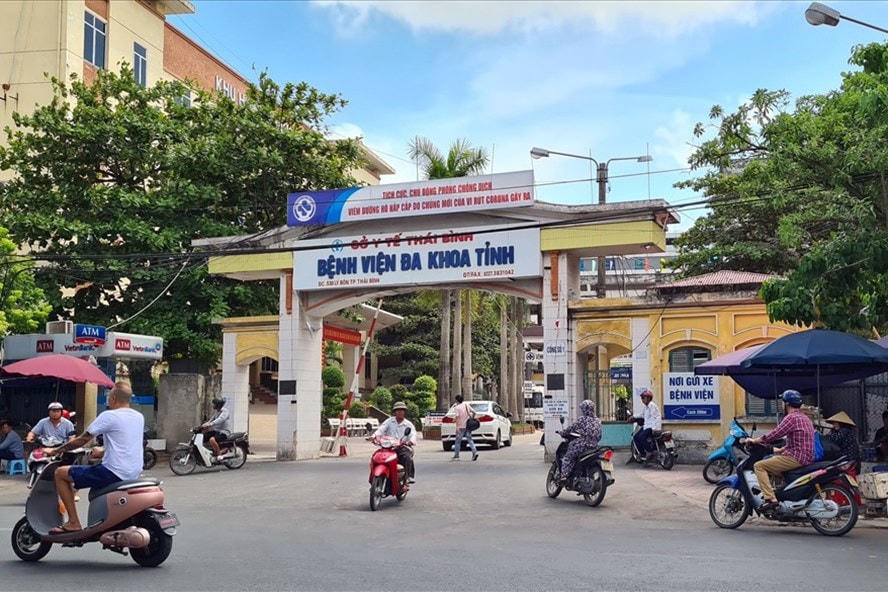 Các trường hợp nhiễm Covid-19 đang được tỉnh Thái Bình cách ly, điều trị tại BV Đa khoa tỉnh.
