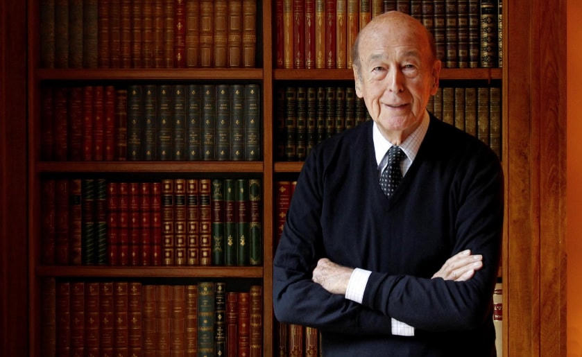 Cựu Tổng thống Pháp Valéry Giscard d'Estaing. Ảnh: Reuters.