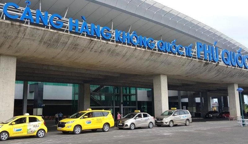 Càng hàng không quốc tế Phú Quốc.